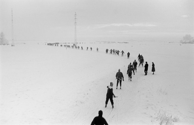 Elfstedentocht: met bevroren ogen op IJlst af | De Volkskrant