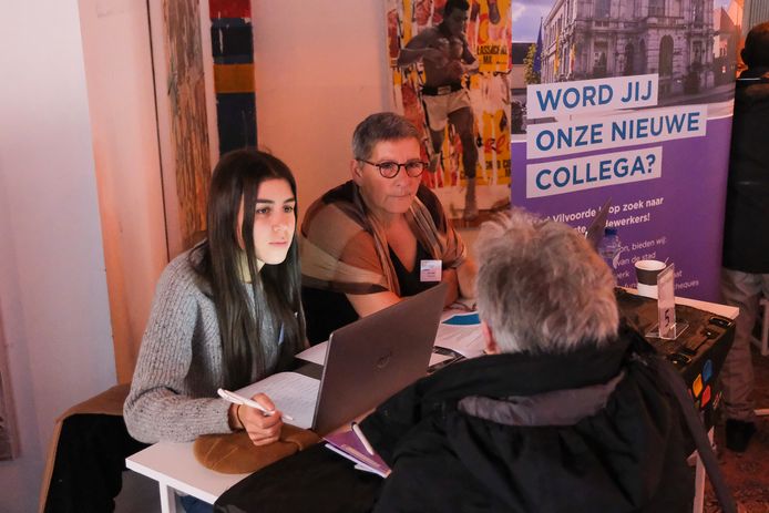 Onder meer de stad Vilvoorde had een standje tijdens de beurs.
