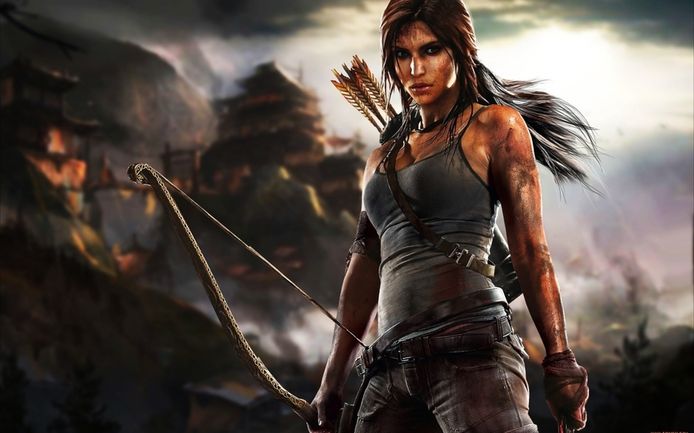 Lara Croft in 'Tomb Raider'.