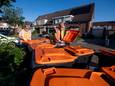 Voor oranje containers om plastic afval in te deponeren, hebben de meeste bewoners van het Van Tuijlplein in Terborg geen ruimte. Foto ter illustratie.