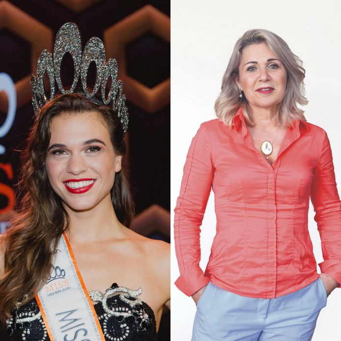 De nieuwe Miss Nederland, Julia Sinning. Hopelijk de laatste.