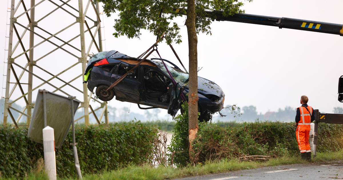Vrouw uit Nagele omgekomen bij eenzijdig ongeluk bij Emmeloord, bestuurder reed onder invloed.
