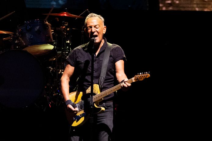 Bruce Springsteen tijdens zijn optreden in Werchter in juni vorig jaar.