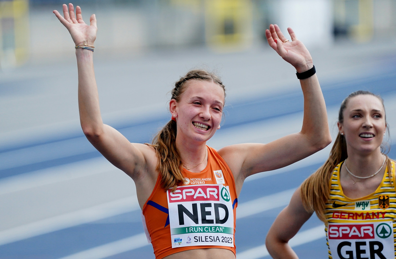 Femke Bol is óók op EK teams messcherp, met een topvorm op het WK als ...