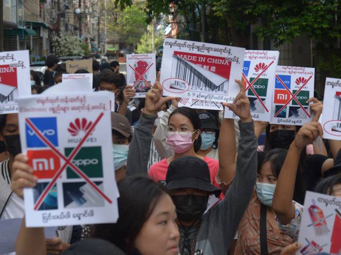 Opnieuw dertien doden bij protesten in Myanmar