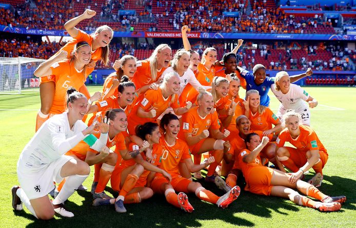 De Nederlandse voetbalsters bereikten vorig jaar de finale van het WK.