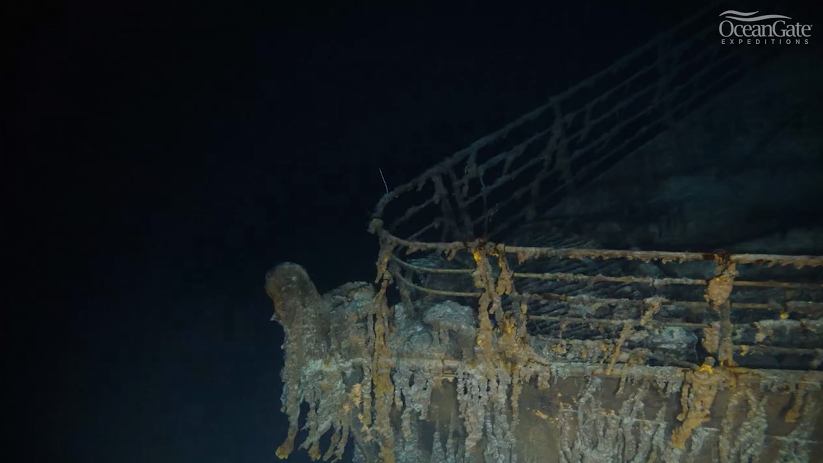 Wetenschappers delen voor het eerst haarscherpe beelden van gezonken Titanic Foto hln.be