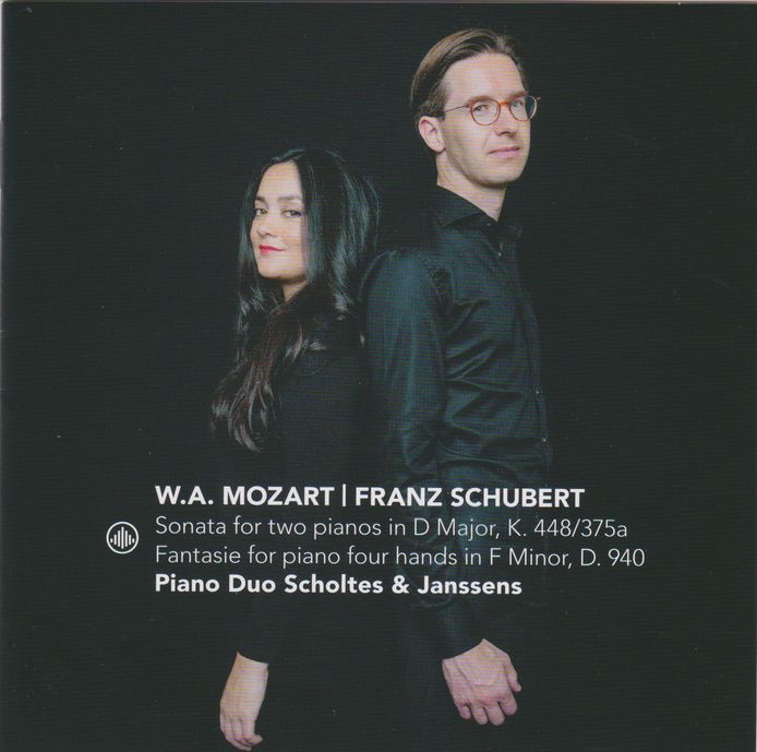 Piano Duo Scholtes en Janssens speelt Mozart en Schubert.