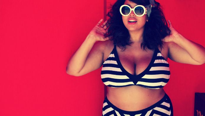 Vier je rondingen: "Ook dikke vrouwen zijn mooi in bikini ...