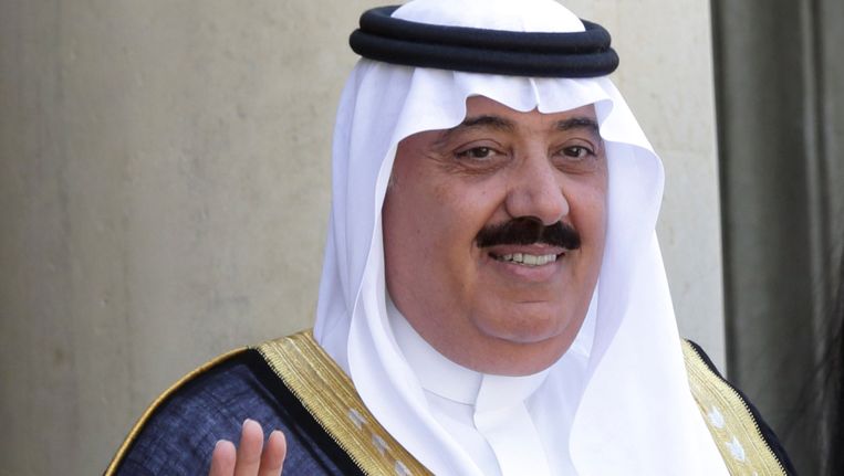 Een van de belangrijkste slachtoffers van het nieuwe beleid in Saoedi-Arabië, prins Miteb bin Abdullah. Beeld reuters