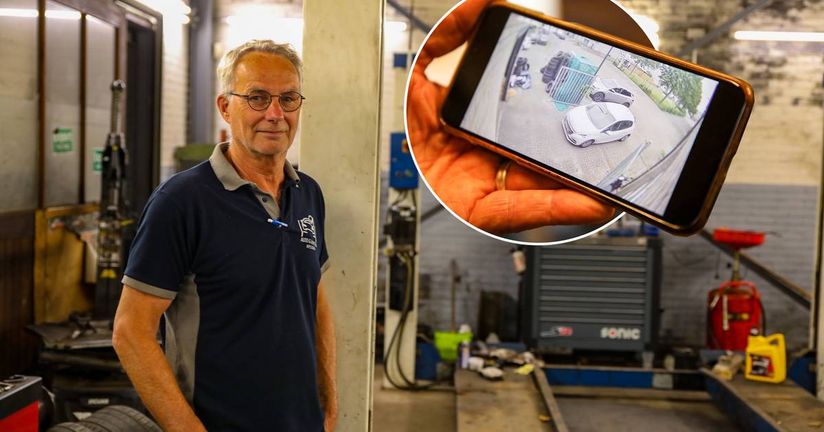 Vrouw steelt auto van brug in Gerards garage ‘Je gelooft het niet