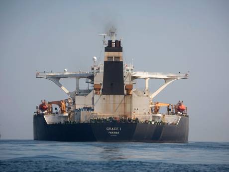 Gibraltar laat Iraanse supertanker na anderhalve maand gaan