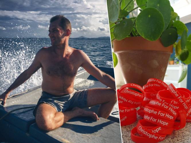 “‘Mama, ik heb hevige buikpijn’, sms'te hij me. Vijf uur later lag hij in coma”: Antwerp-supporters zamelen massaal geld in voor Christophe (50)