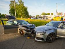 Vrouw gewond bij frontale aanrijding in Arnhem