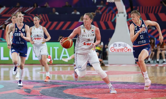 Emma Meesseman eiste met 15 punten, 13 rebounds en 10 assists de hoofdrol op in de kwartfinale.