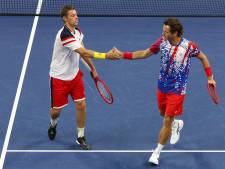 Wesley Koolhof met dubbelpartner Neal Skupski razendsnel naar halve finale US Open