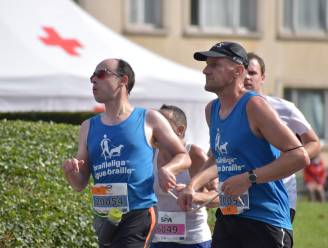 Slechtziende Robby neemt voor de vijfde keer deel aan de 20 km van Brussel