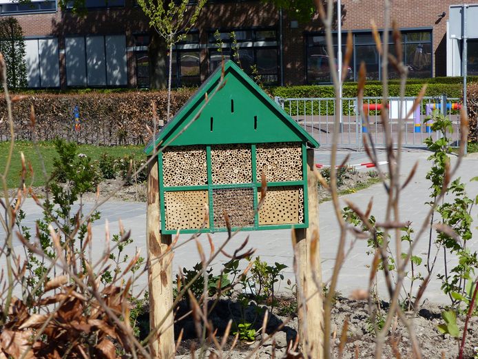'Insectenhotel' in Emmeloord.