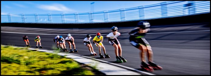 Op 29 augustus is het circuit van Zandvoort decor van het NK skeeleren.