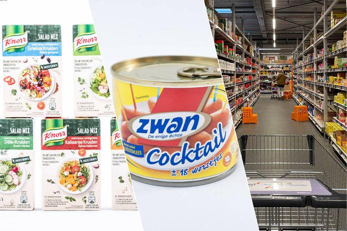 Colruyt heeft producten van Knorr en Zwan uit de rekken genomen door moeilijke prijsonderhandelingen met leverancier Unilever.