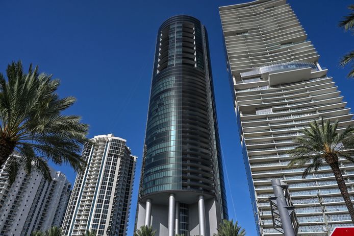 Porsche Design Tower on Sunny Isles Beach.