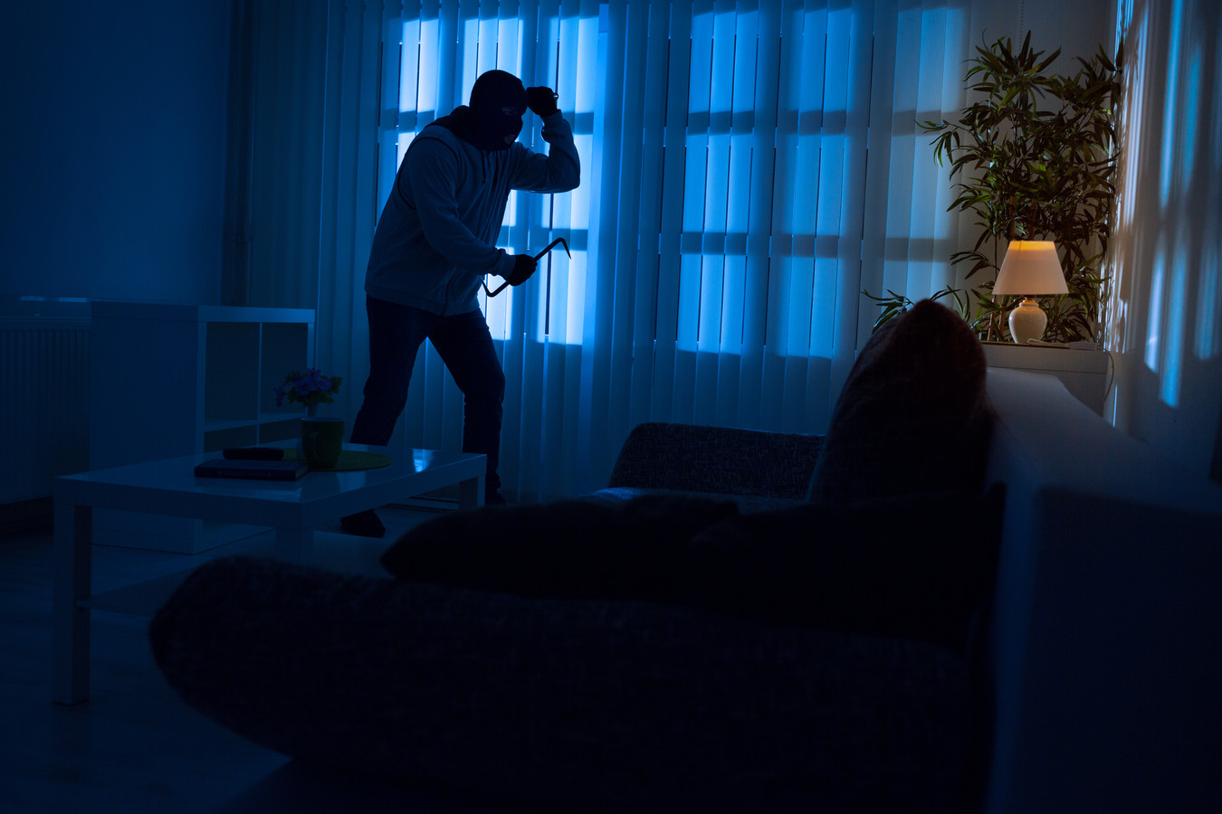 Sneak into. Квартирная кража. Грабитель вламывается в дома. Ворует монитор. Грабители выносят телевизор.