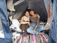 Na maand in tent kamperen krijgen studenten een kamer in slooppand in Meerhoven