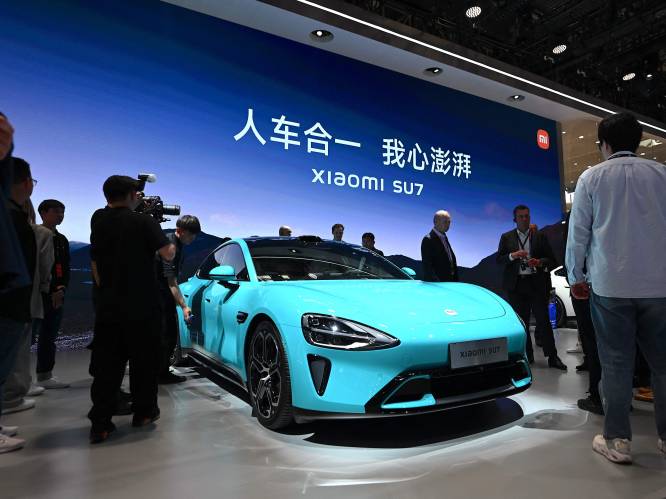 Op autoshow in Peking werkt Europa zich in het zweet om bij te blijven: ‘Ze zijn te laat van start gegaan’