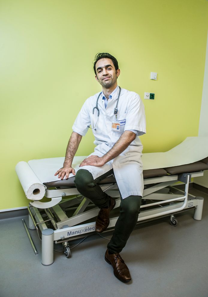 Rami al Faouri, co-assistent academisch ziekenhuis Groningen. Foto: Koen Verheijden