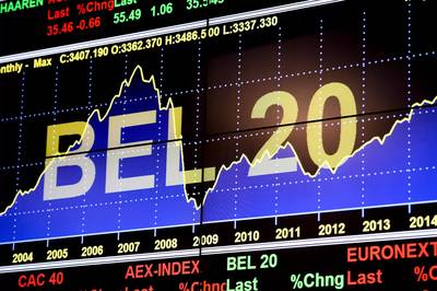 Problemen bij Credit Suisse bezorgen Bel20-index aderlating, ook Europese beurzen lijden stevig verlies
