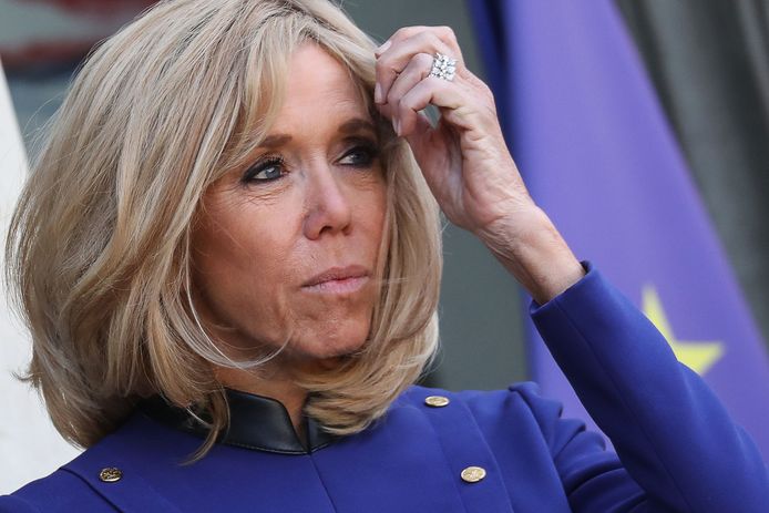 De Franse presidentsvrouw Brigitte Macron.