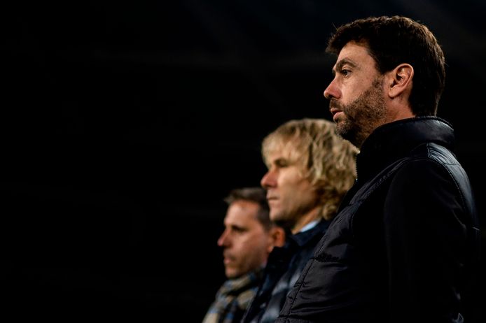 Juventus-president Andrea Agnelli (rechts).