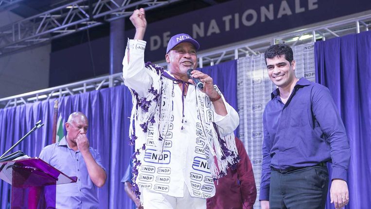 De Surinaamse president Desi Bouterse. Beeld ANP