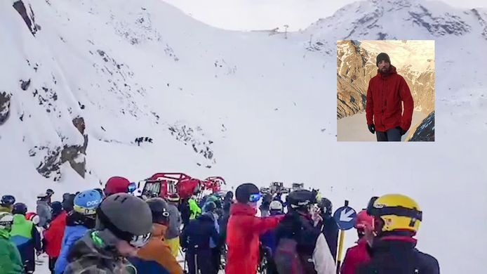 Met man en macht werd zaterdag gezocht naar de twee snowboarders. Inzet Stephan Verheij (39).