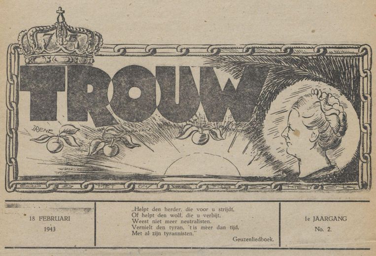 Blader eens door een Trouw uit