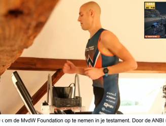 Maarten van der Weijden haalt ruim 92.000 euro op met thuistriatlon
