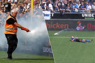 Des supporters de l'Antwerp lancent des fumigènes sur Nilsson et des fans de Bruges, le parquet va prendre des mesures