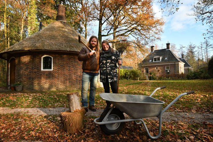 Charlotte Spanjaard en Steven ter Haer bij nieuwe B en B