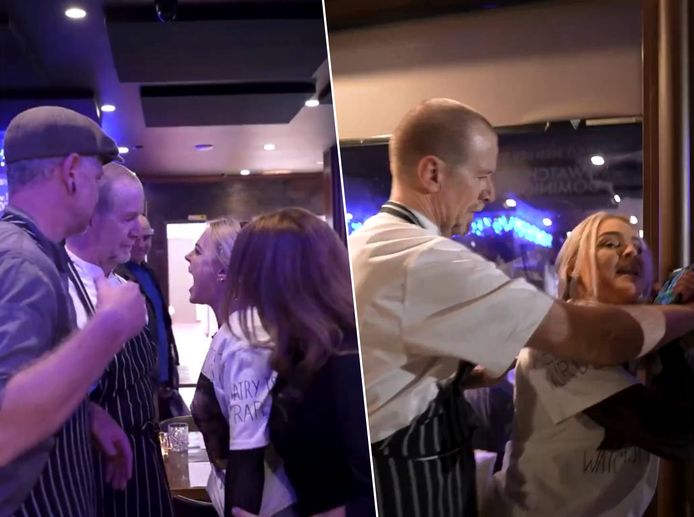 KIJK. Activisten gaan bekende chef-kok die veganisten bant te lijf in zijn restaurant