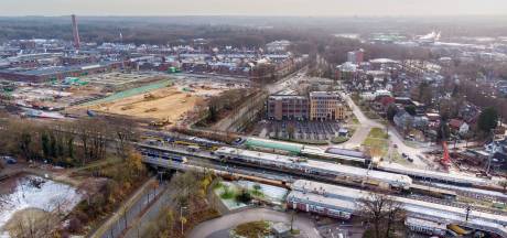 Bouwput station Ede-Wageningen; en in 2025 is alles helemaal klaar