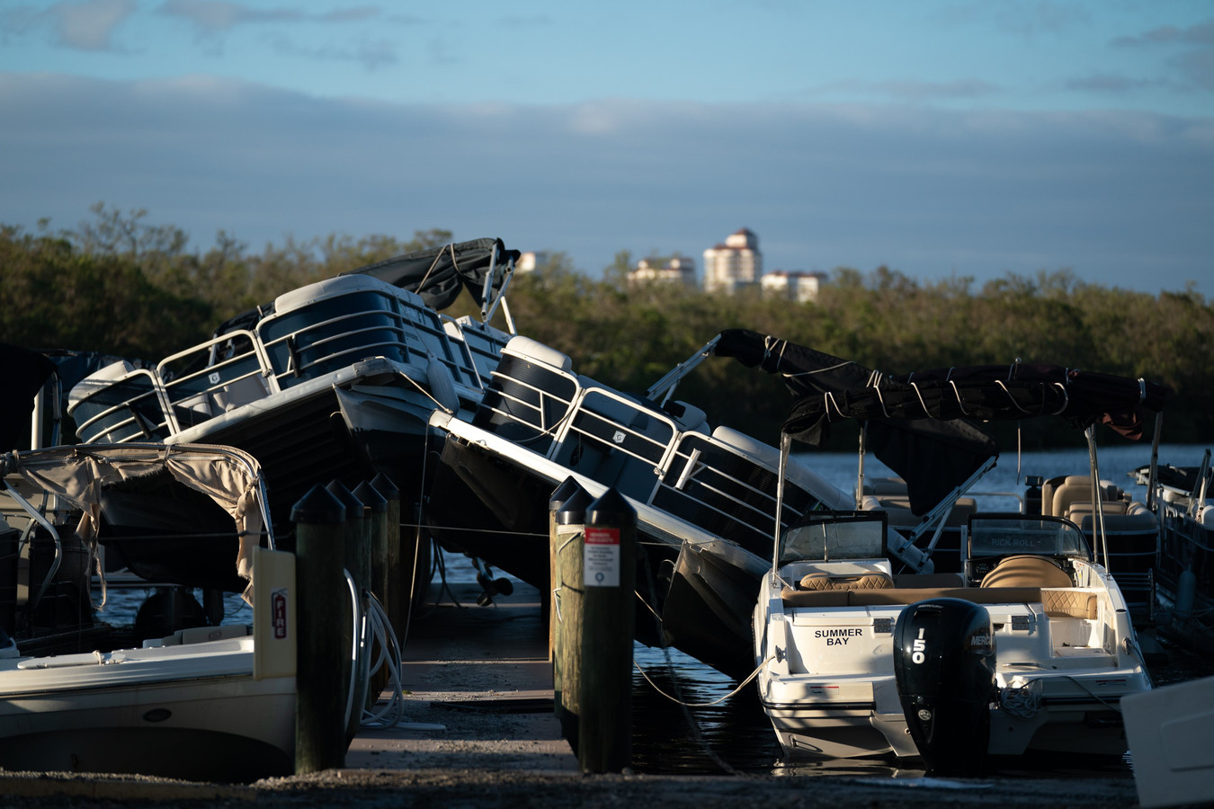 Orkaan Ian laat spoor van vernieling achter in Florida voorlopig