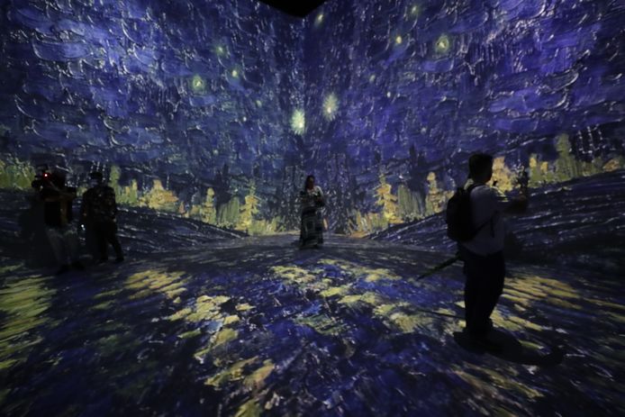 “Beyond Van Gogh: The Immersive Experience” (São Paulo, Brésil, 16 avril 2022)