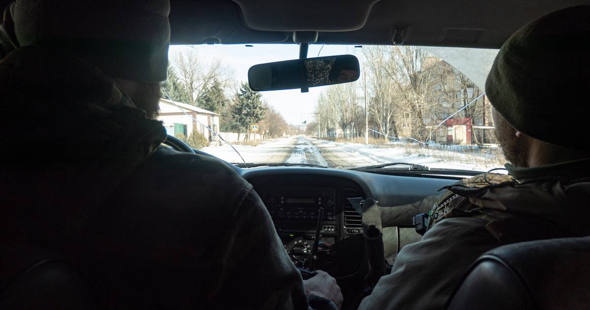 President Zelensky posts a picture of our journalist in the foreground |  outside