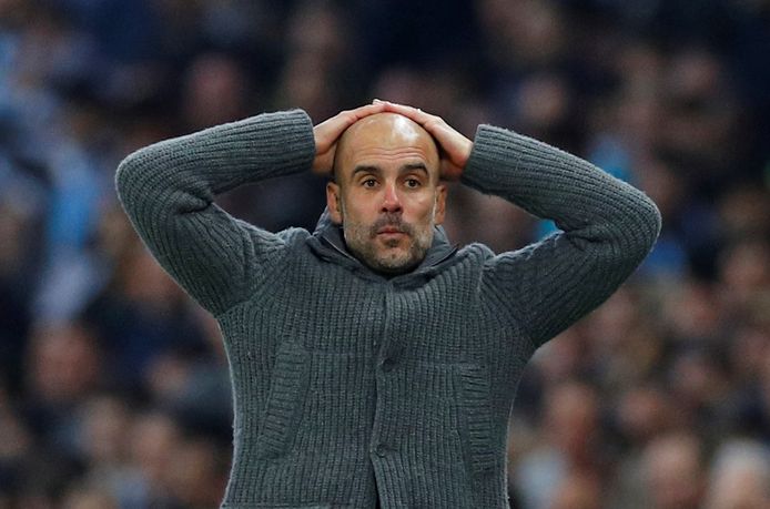 Pep Guardiola zag in 2019 zijn Manchester City op uitdoelpunten onderuit gaan tegen Tottenham Hotspur.