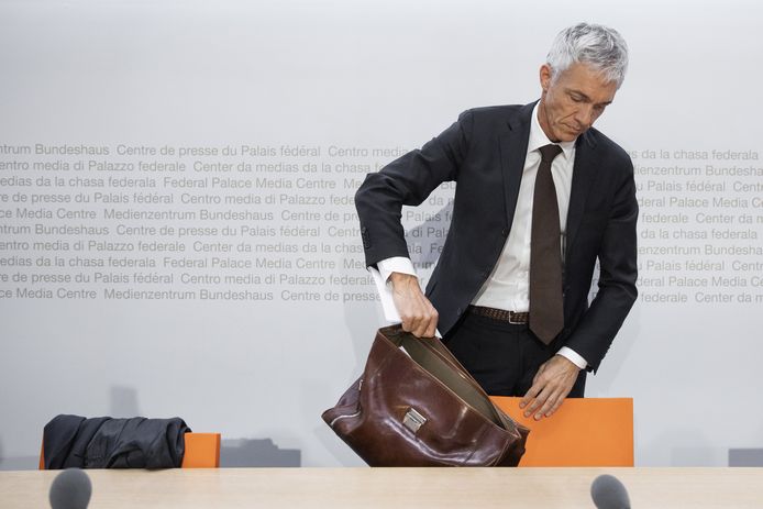 Michael Lauber, hoofdofficier van justitie.