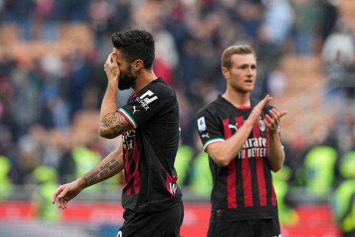 Ontgoocheling bij Giroud.