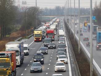 Heraanleg E17 tussen Waasmunster en Sint-Niklaas zorgt nu al voor file