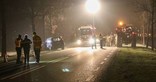 Tractorbestuurder getuige van dodelijk ongeval Luttelgeest: ‘Je krijgt de schrik van je leven': Anko Holstein (64) wilde zaterdagavond nog even een stuk land omploegen.