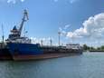 Oekraïne legt Russische tanker aan ketting in haven aan Zwarte Zee