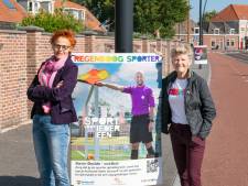 Regenboogsporters in Harderwijk kleuren de stad: ‘Bevrijdend als je jezelf niet meer hoeft te verbergen’